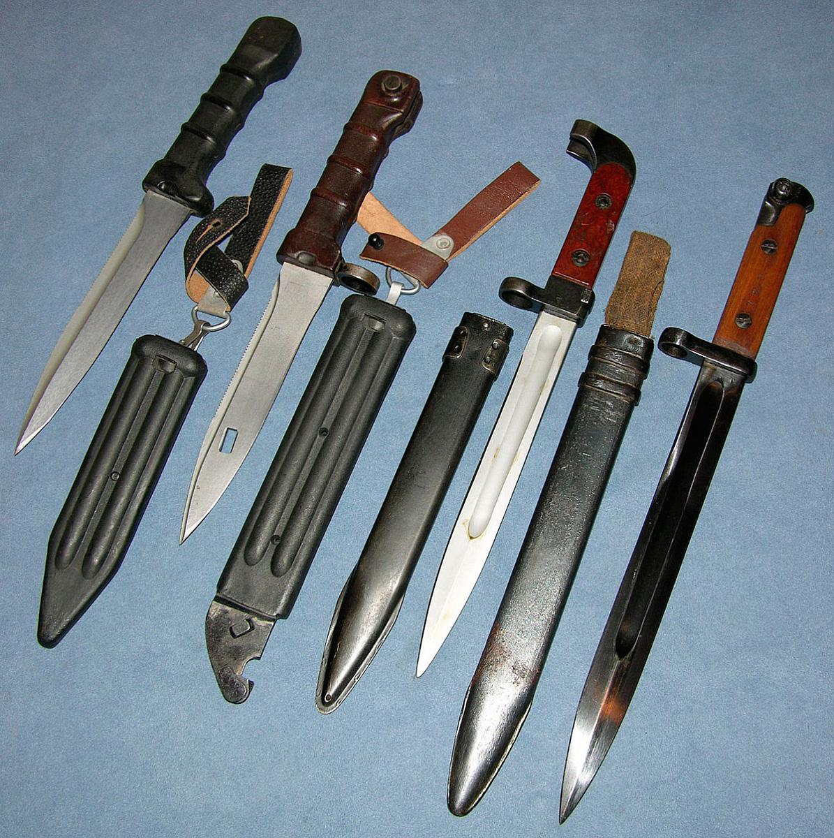Длина штык-ножа