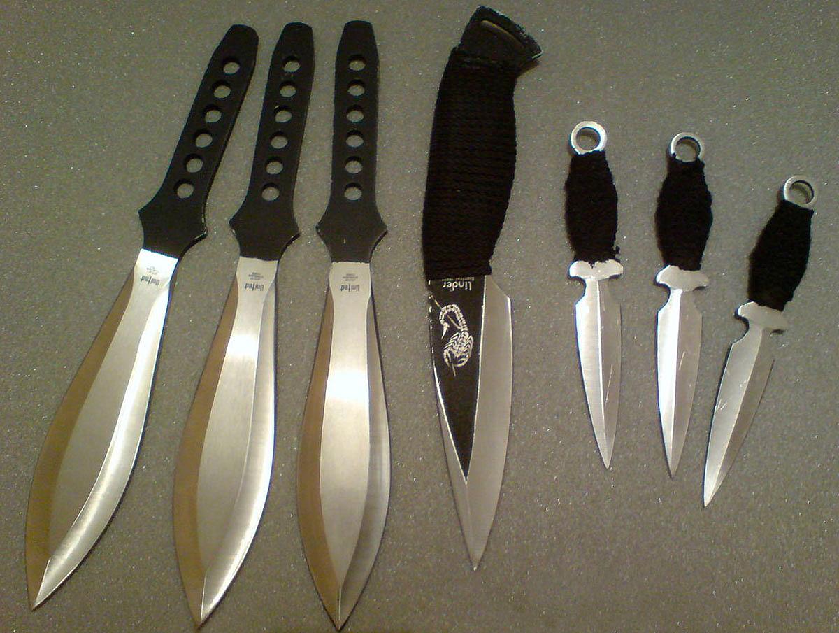 Как метать ножи