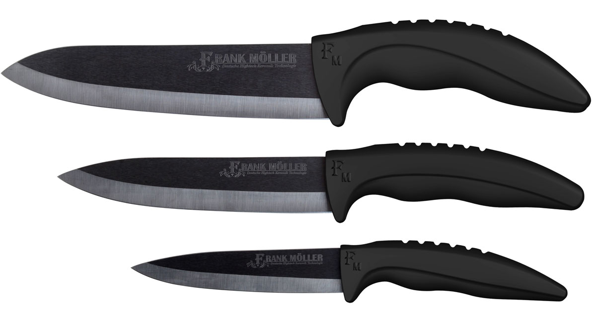 Черные керамические ножи