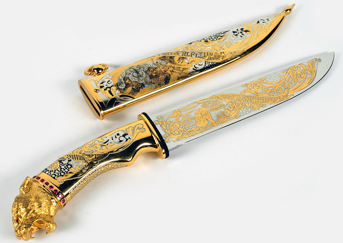Нож И.Ю. Пампухи “Снежный барс”